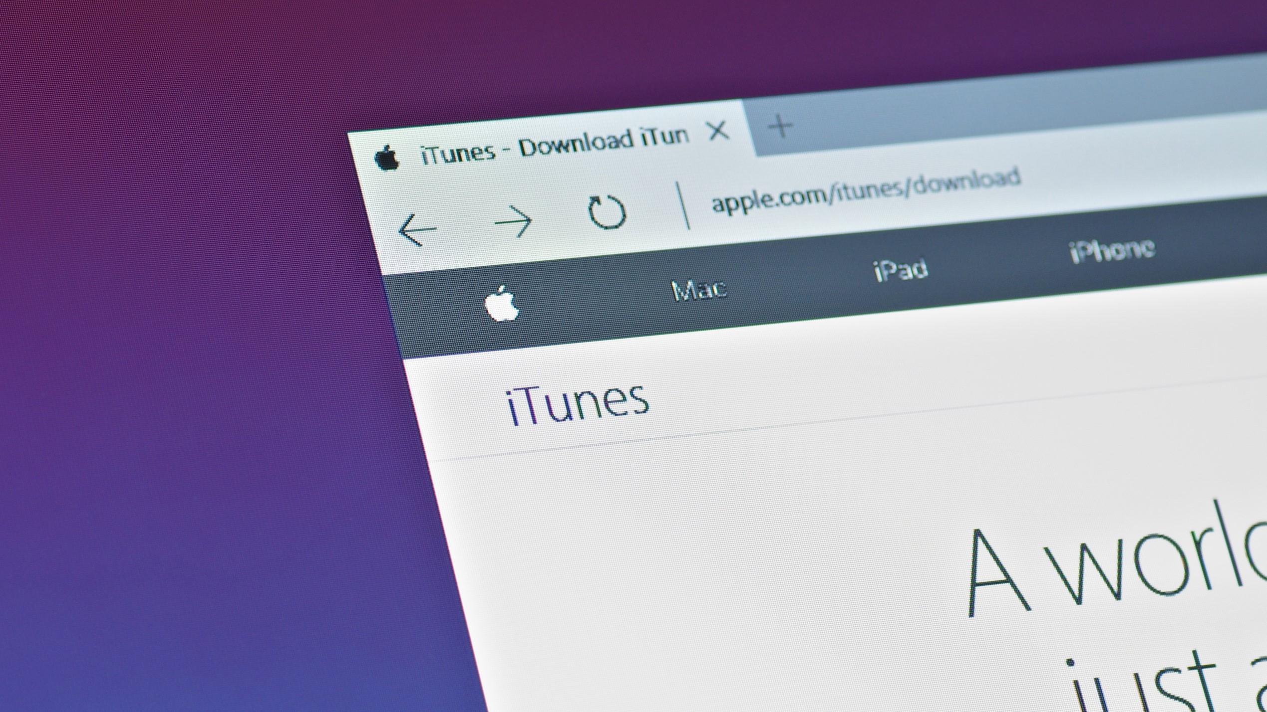 Apple itunes download mac